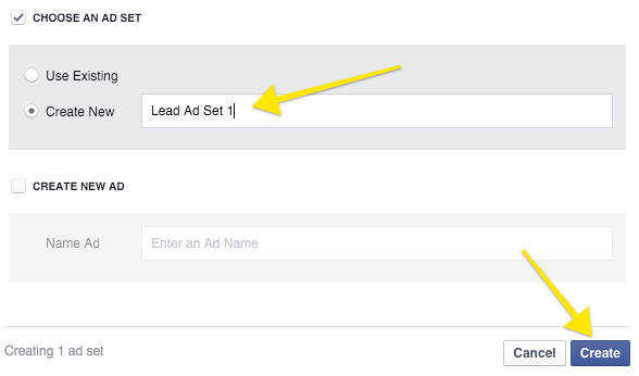 Facebook Lead Ads